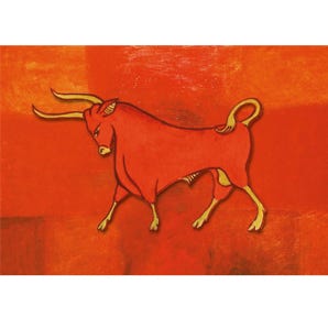 Karte 1. Chakra, Stier