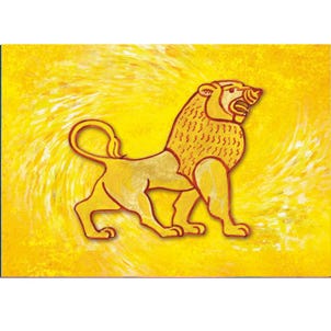 Karte 3. Chakra, Löwe